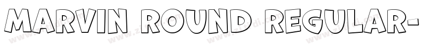 marvin round regular字体转换